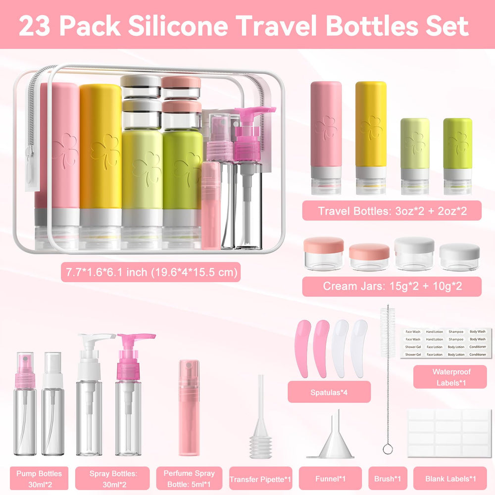 Tarros crema INSFIT para viaje, ideales para cremas y bálsamos pequeños.