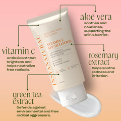 InstaNatural aloe vera y té verde, ingredientes calmantes para la piel