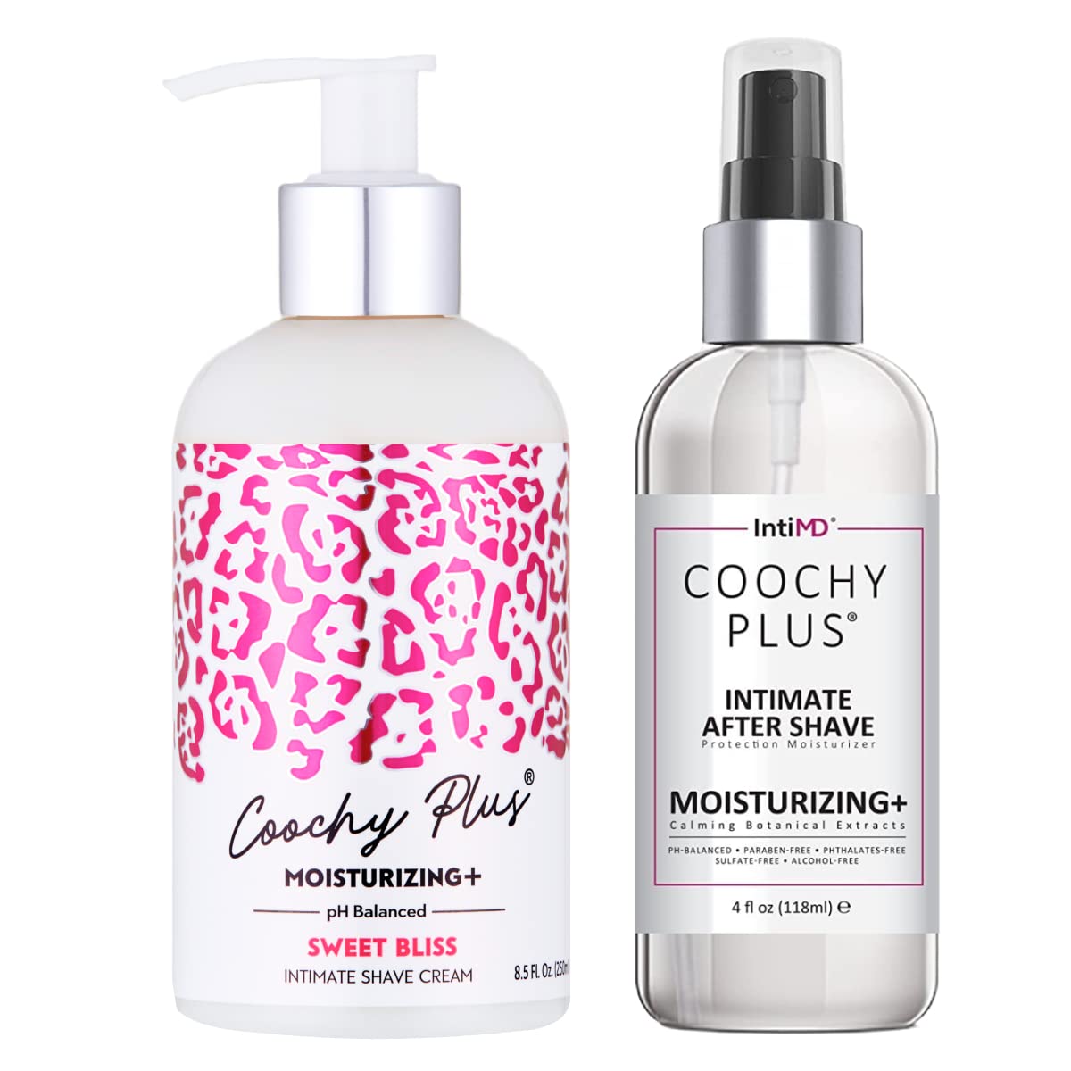 IntiMD Coochy Plus kit crema íntima para afeitado suave