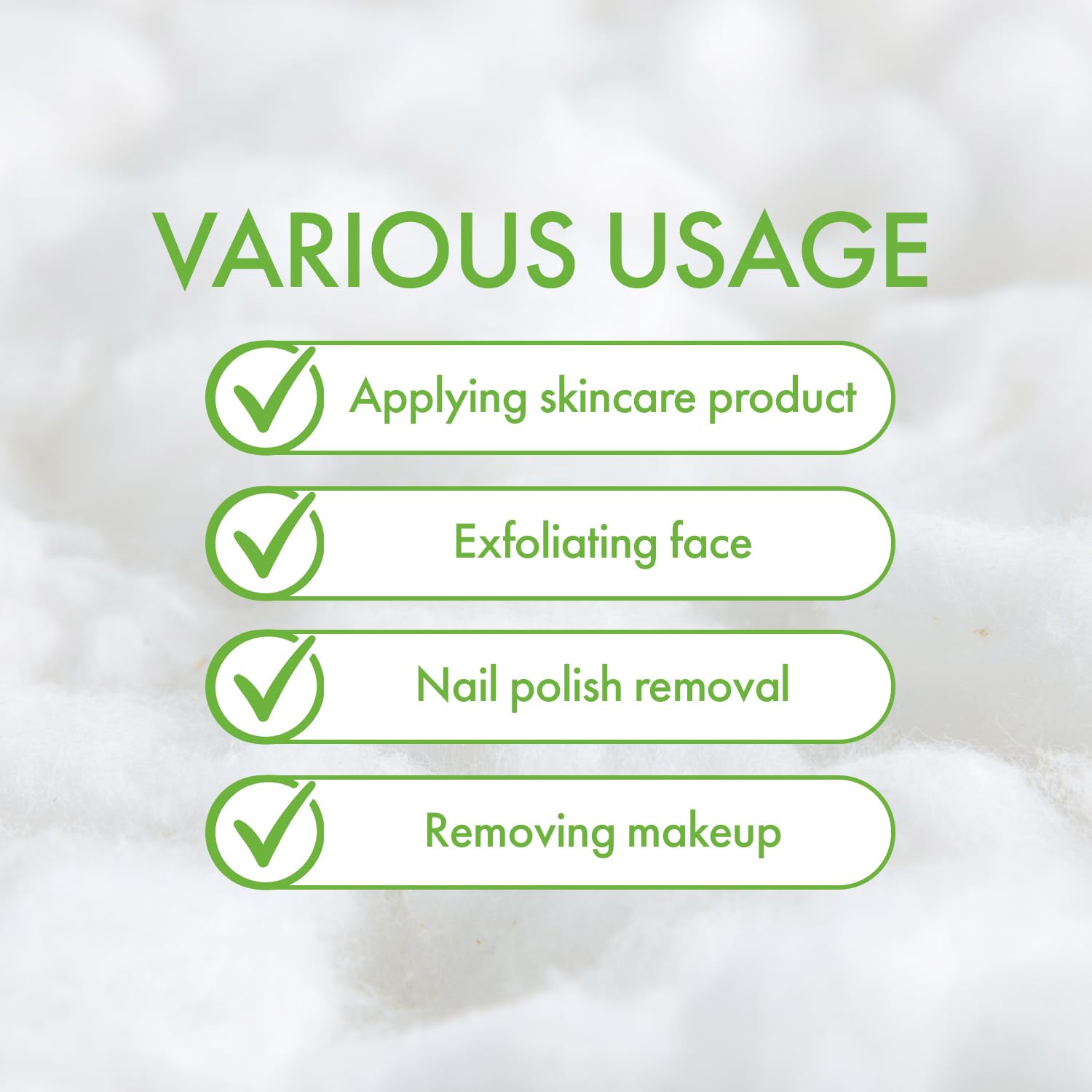 Absorción eficiente de líquidos para tratamientos de belleza sin desorden.