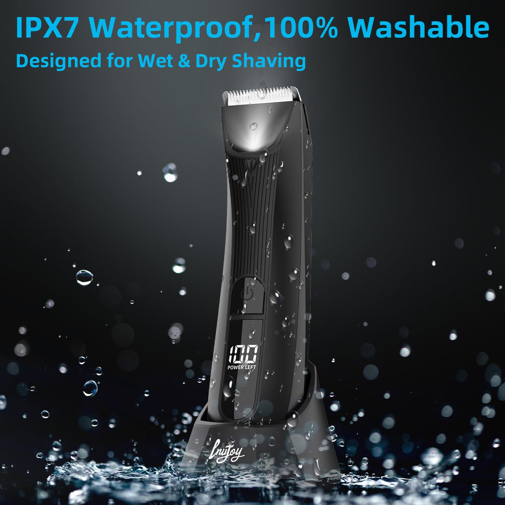 Invjoy Manscape es IPX7 y se puede usar en la ducha.