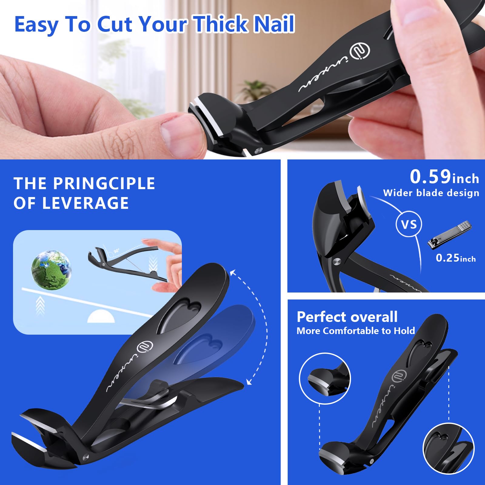 INXEN apertura amplia 12 mm para cortes controlados.