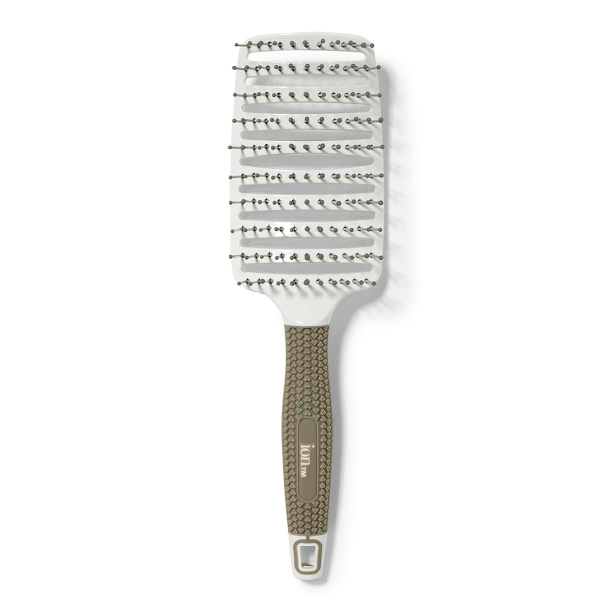 Ion cepillo ventilado para secado rápido del cabello