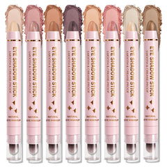 IONSGAKO conjunto de sombras en lapiz, 8 colores para looks versátiles y fáciles de crear.