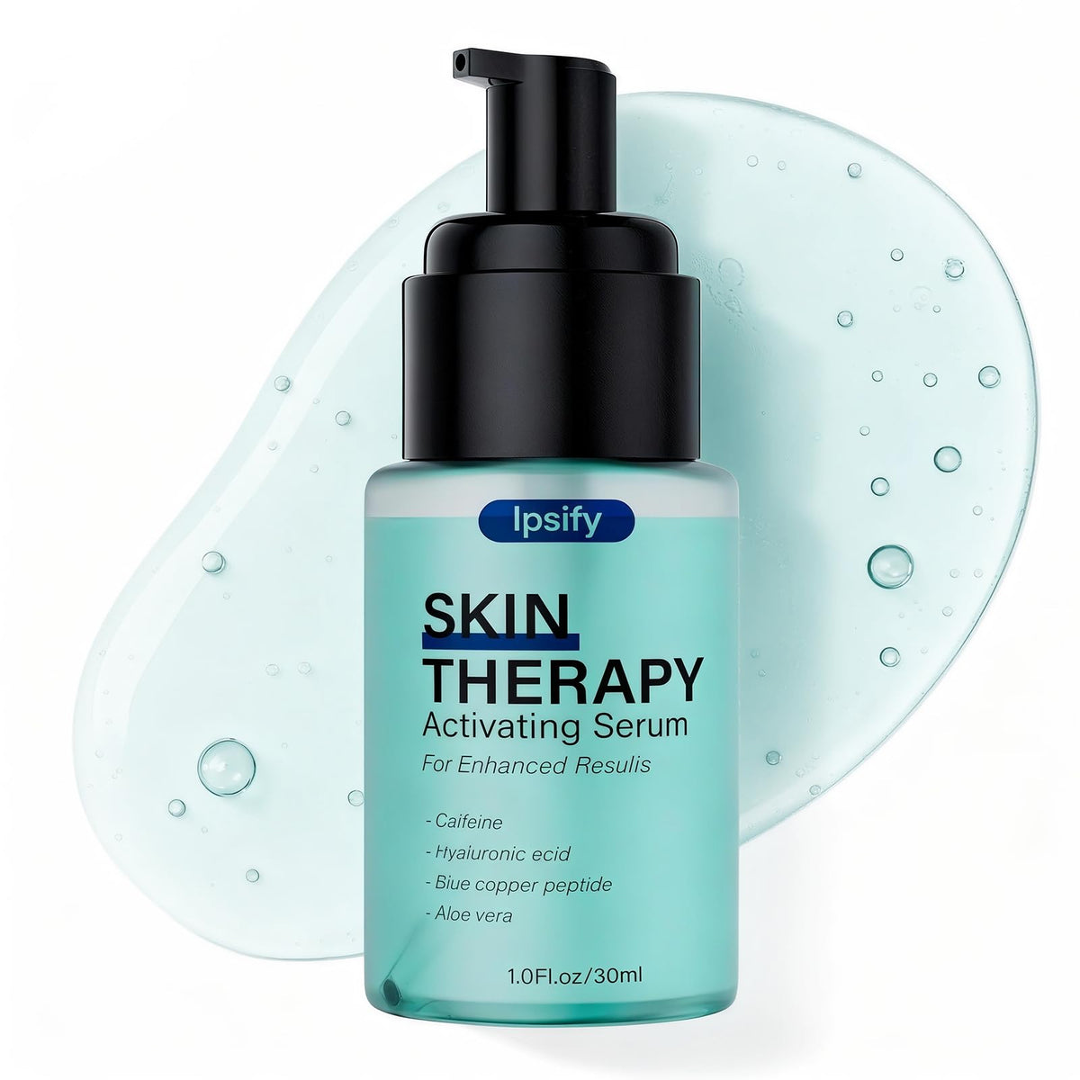 Ipsify Sérum activador de luz roja para rostro, mejora la experiencia de la terapia facial