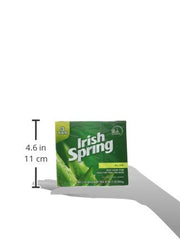 Empaque destacado de Irish Spring Jabon Aloe, listo para regalo o almacenamiento.