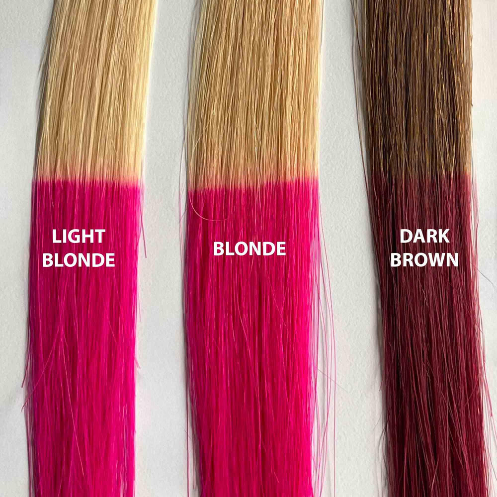 IROIRO Pink 70 eco-pouch packaging illustrates sustainable color solution