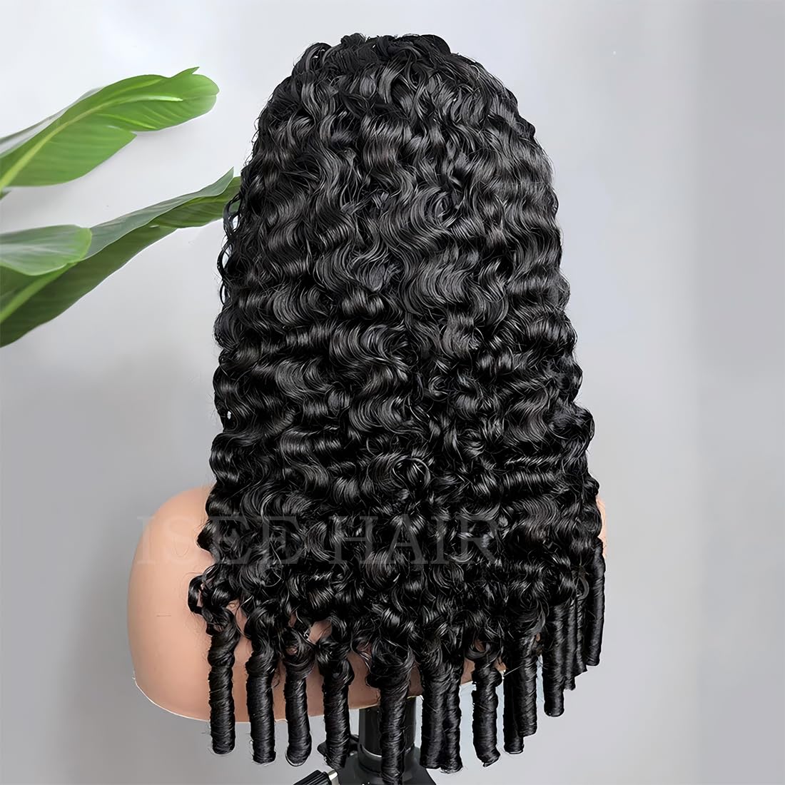 ISEE half braids style option for versatile wear.