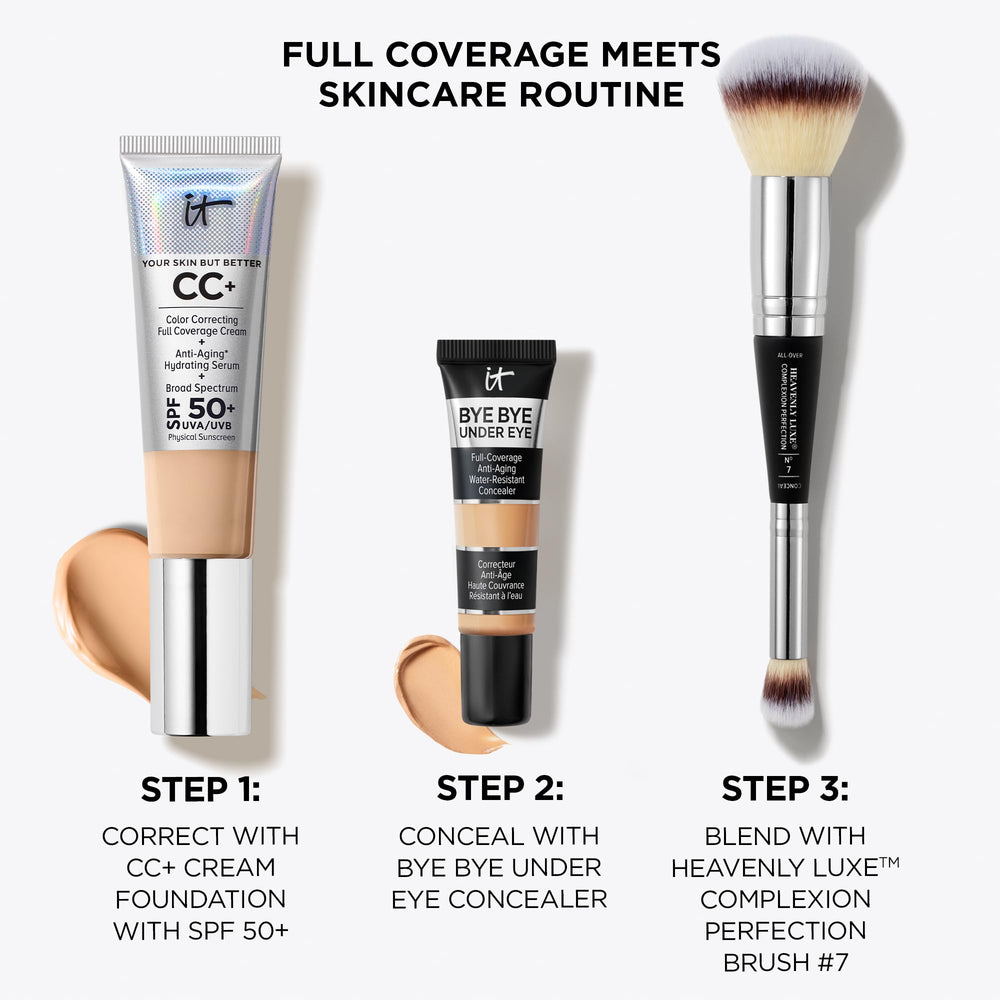 IT Cosmetics Bye Bye Under Eye Concealer convient pour yeux et visage.