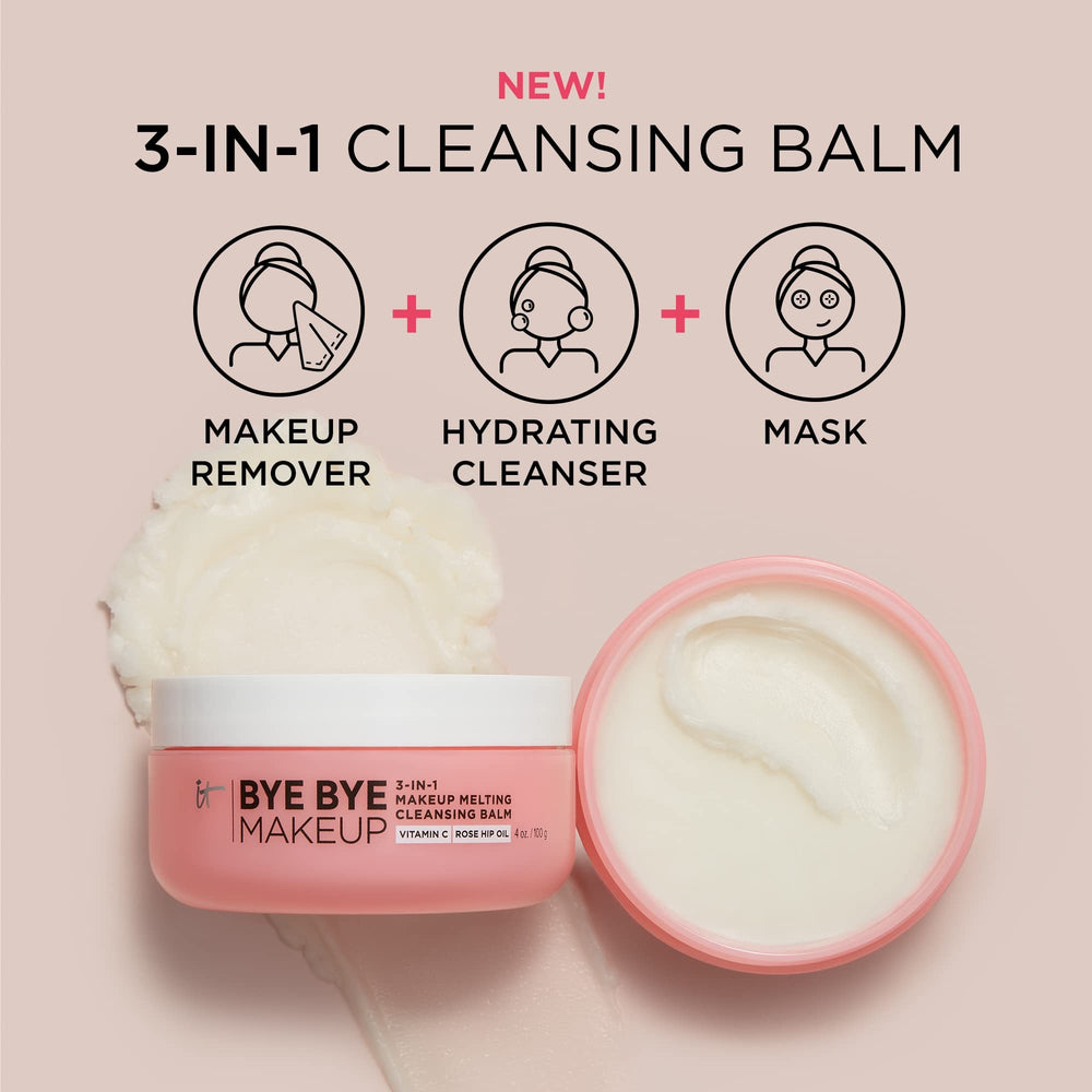 IT Cosmetics Bye Bye Makeup sin alcohol y sin sulfatos para piel sensible