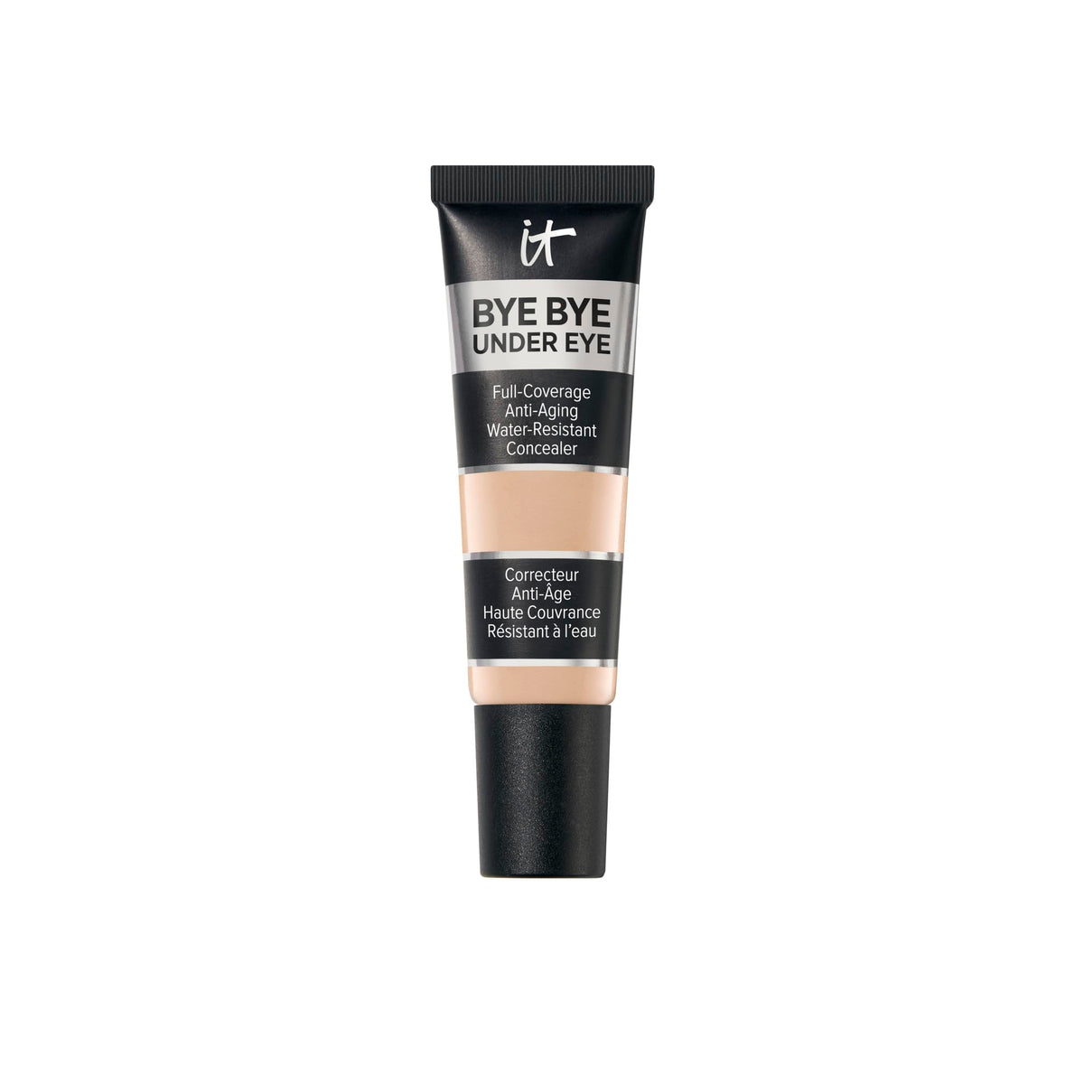 IT Cosmetics Bye Bye Under Eye Concealer Medium en aplicación suave para cobertura puntual y natural