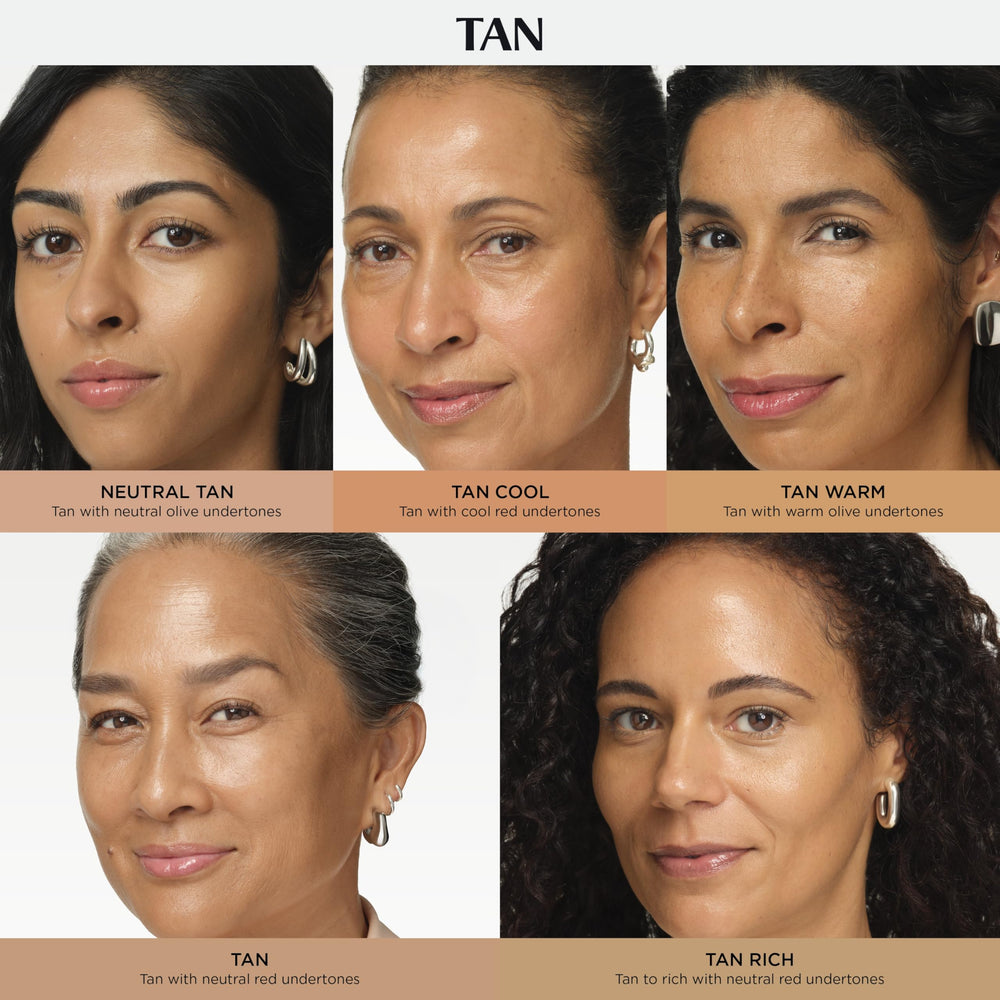 IT Cosmetics CC+ Nude Glow, swatch de color para comparar tono en piel