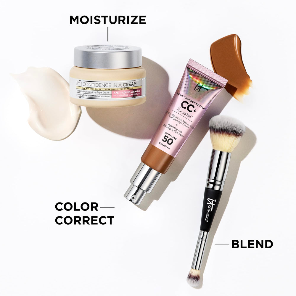 IT Cosmetics CC+ Illumination: ayuda a suavizar la apariencia de imperfecciones