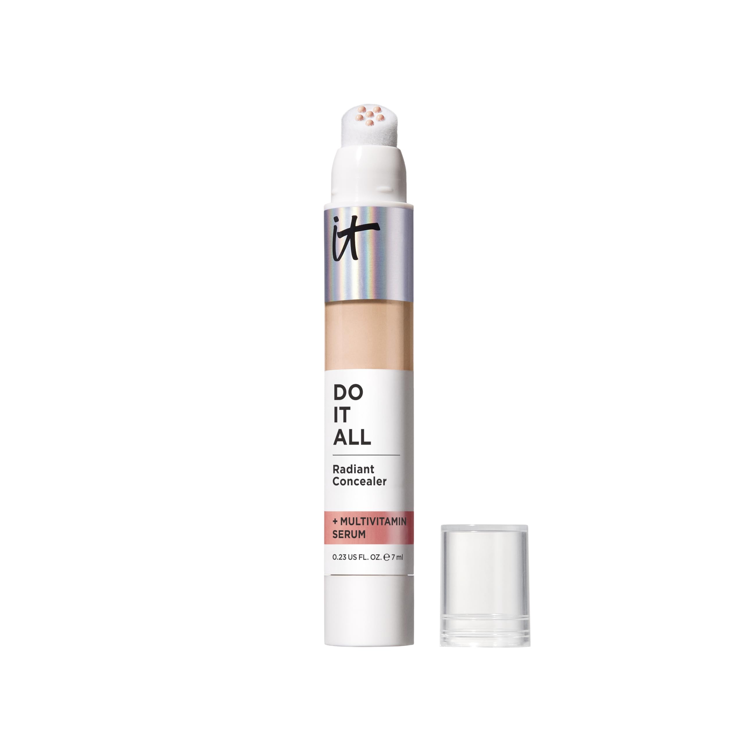 IT Cosmetics Do It All Radiant Concealer se aplica rápidamente para ojeras con cobertura suave