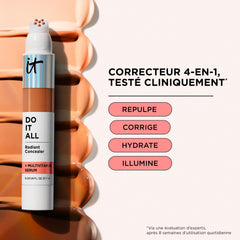Acabado de brillo natural con IT Cosmetics Do It All Radiant Concealer