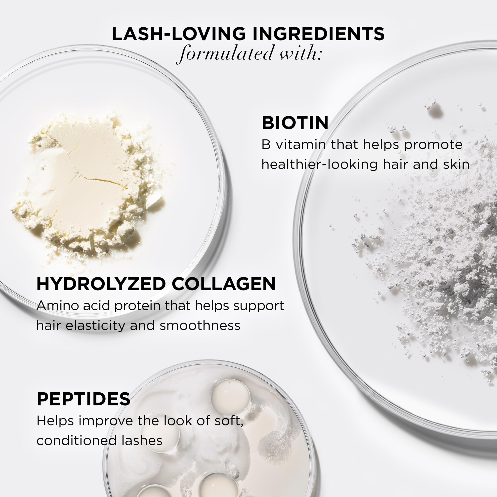 IT Cosmetics Superhero Mascara, ingredientes columna de colágeno, biotina y péptidos