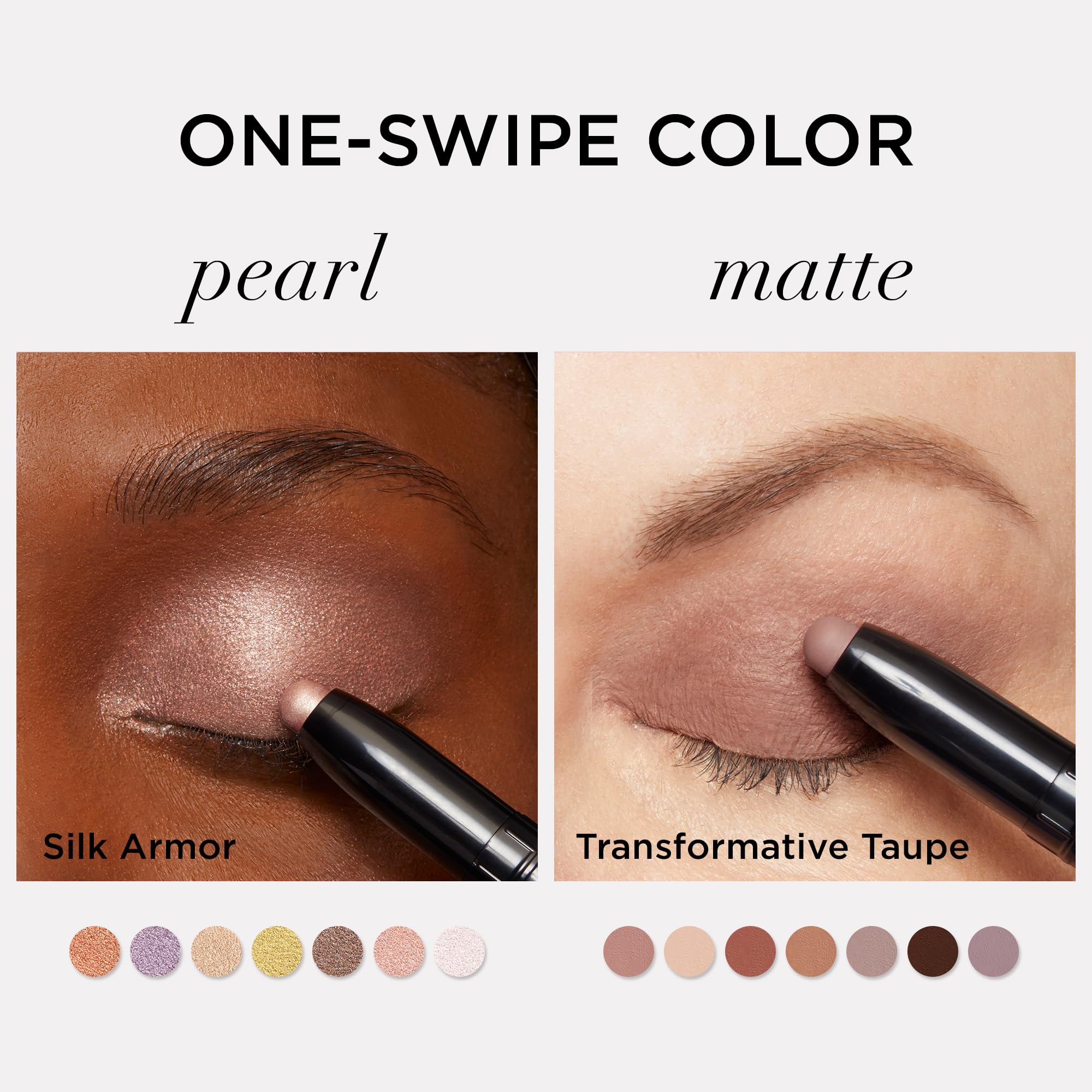 IT Cosmetics No-Tug acabado perlado que ilumina la mirada.