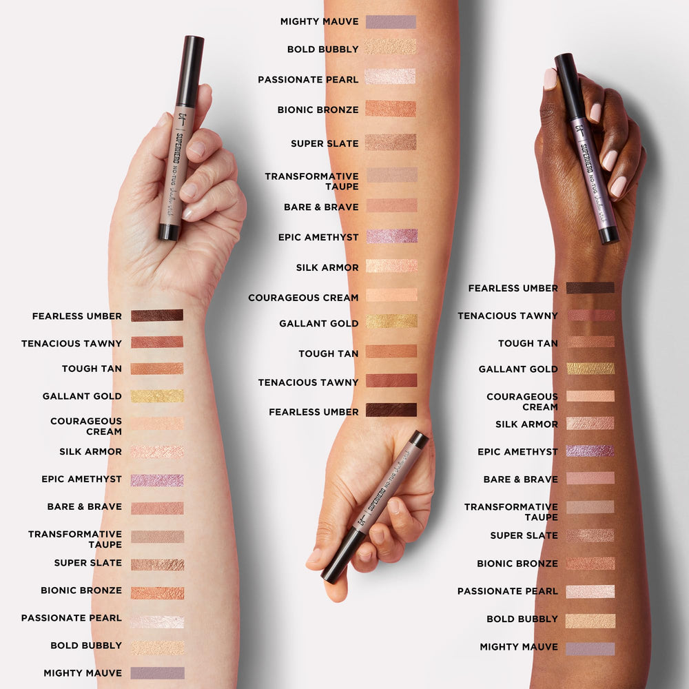 IT Cosmetics Epic Amethyst color buildable para distintos looks.