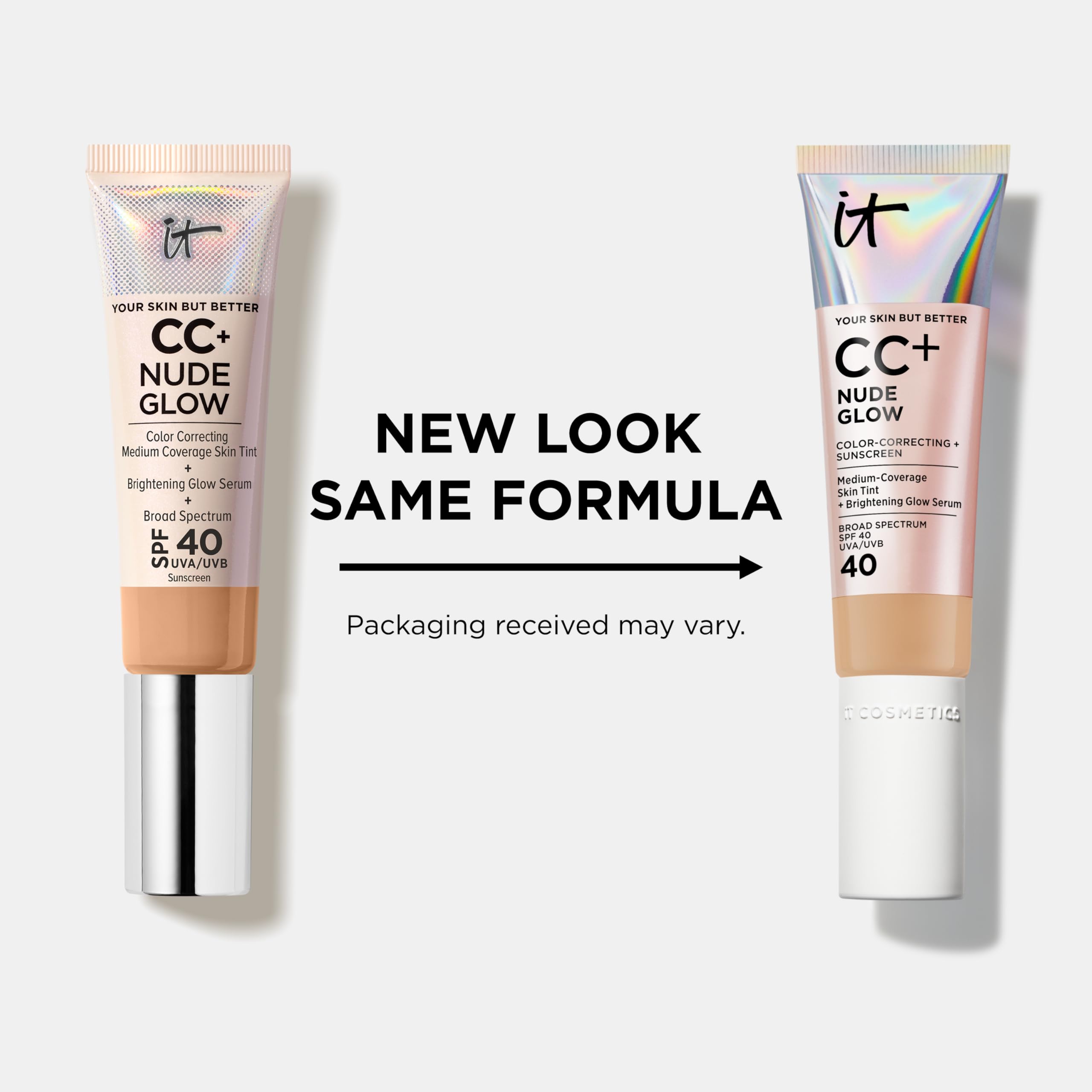 CC+ Nude Glow contiene 2% niacinamida para iluminar la piel
