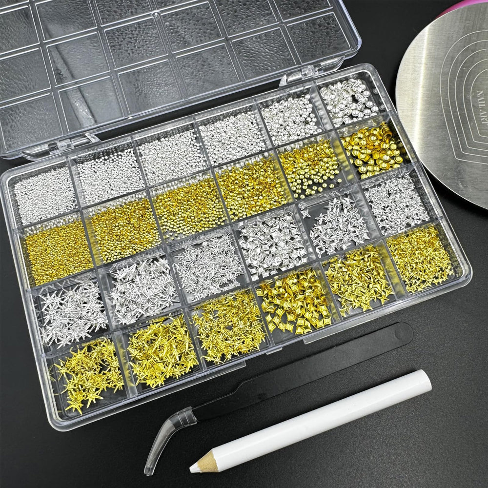 ITPOYOL kit completo para decoración de uñas, herramientas incluidas.