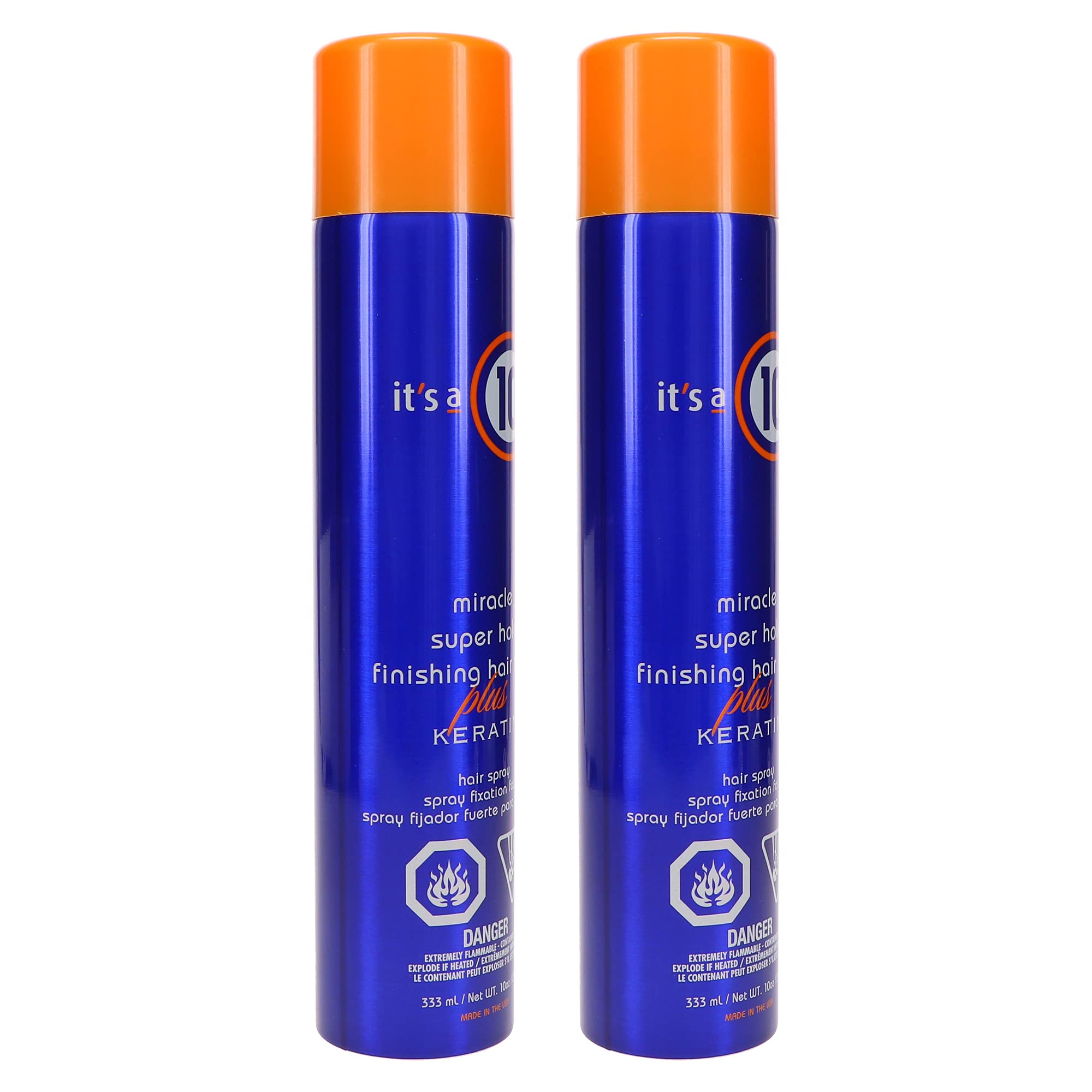 It's a 10 Haircare efecto brillo suave para looks naturales.