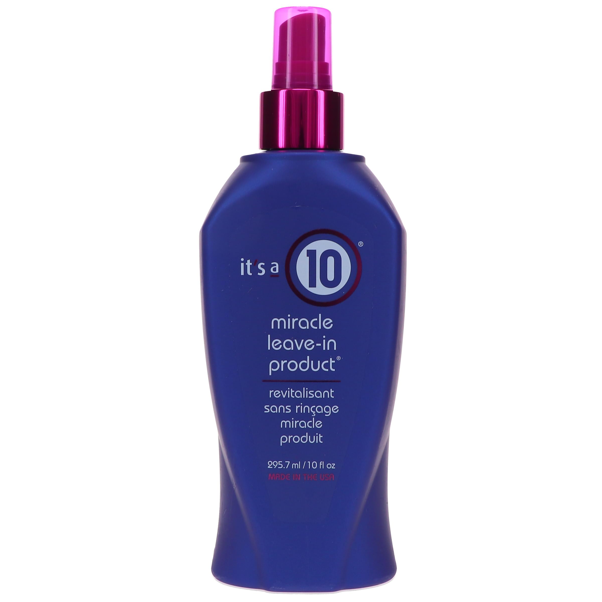 Its a 10 Haircare Miracle Leave-In, con extracto de girasol para color y brillo duradero.