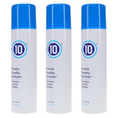 Its a 10 Haircare Miracle Blowdry Volumizer bouteille ouverte montrant format pratique