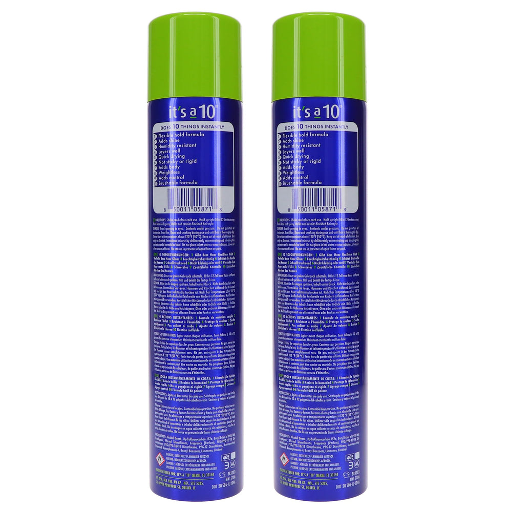It's a 10 Haircare: sèche rapidement, gain de temps.