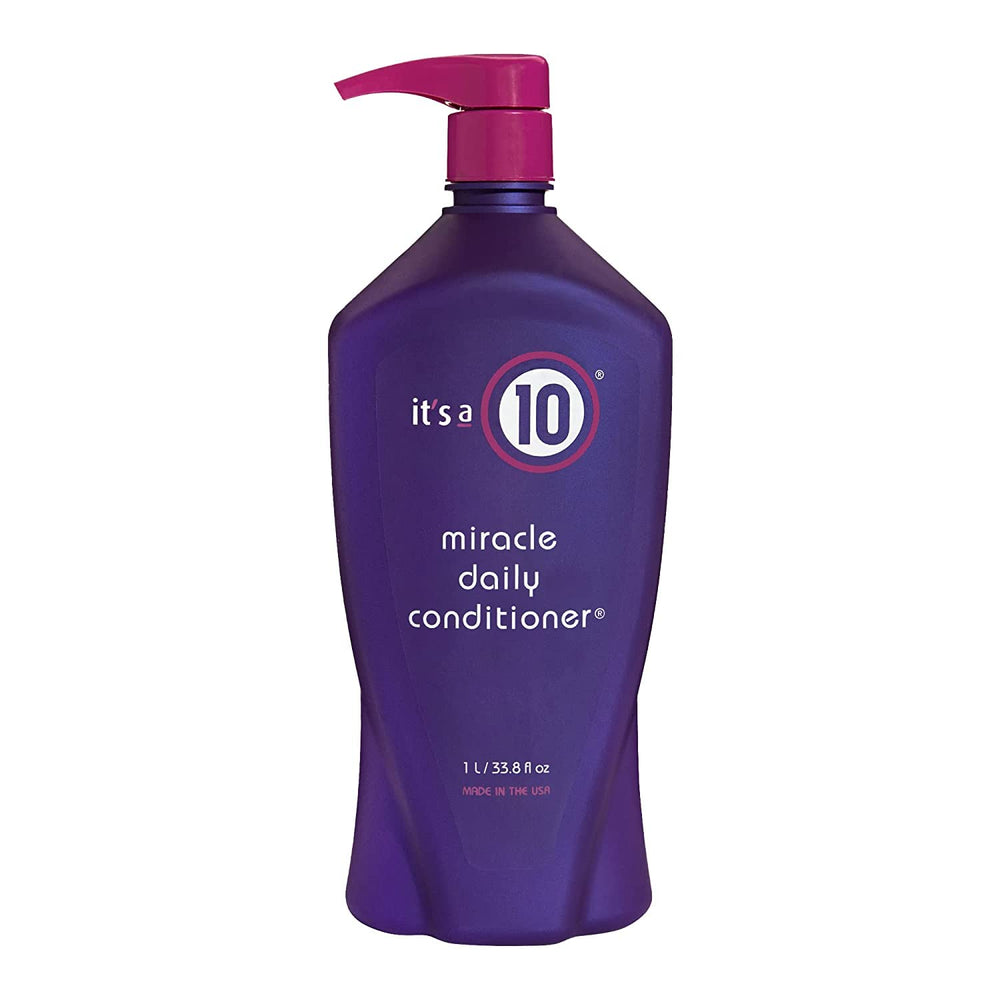 Its A 10 Miracle Daily Conditioner, flacon élégant prêt à hydrater les cheveux sans lourdeur.