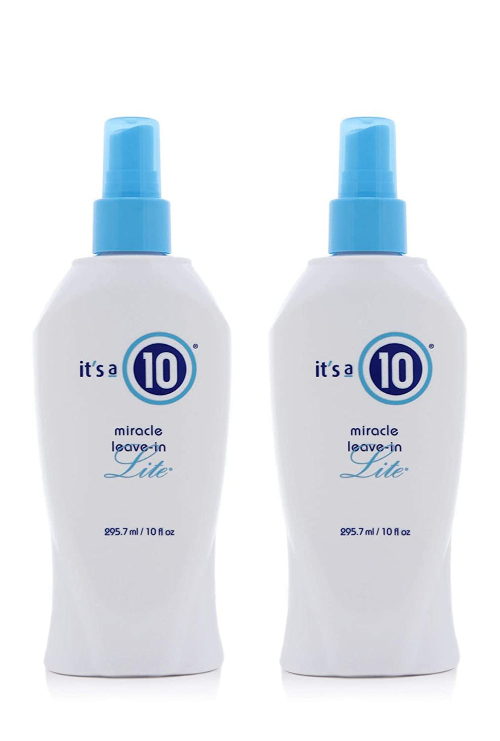 it's a 10 Miracle Leave-In Lite envase doble para cuidado continuo y desenredo fácil