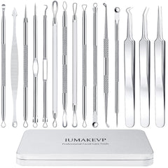 IUMAKEVP kit 15 herramientas para acné, ideal para uso domiciliario