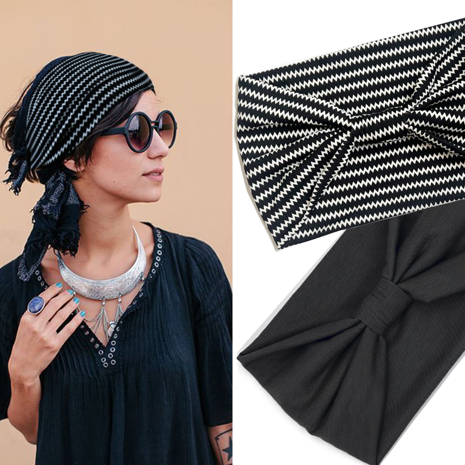 IVARYSS cintas cabeza anchas para diferentes looks diarios