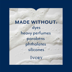 Espuma rica de Ivory Original para una experiencia de baño agradable