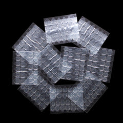 Ivtor adhesivos de gel impermeables de doble cara para uñas postizas con fijación duradera.
