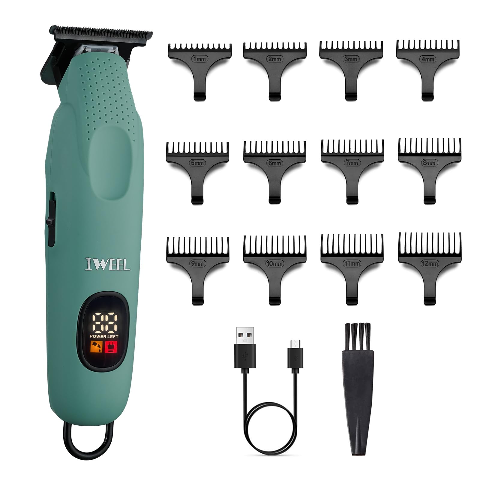IWEEL rendimiento para barba, bigote, cuello y cuerpo