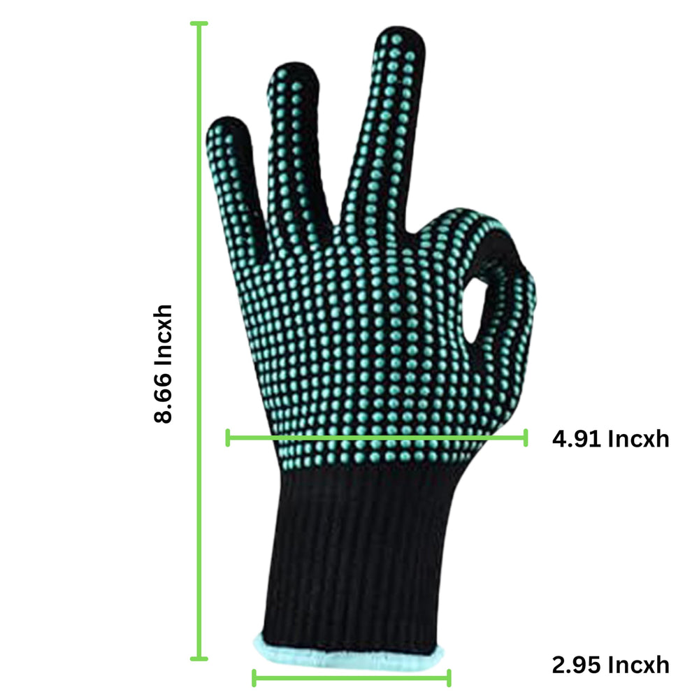 Guantes fáciles de limpiar y secar, listos para uso diario en el salón.