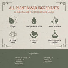 J.R.LIGGETT'S shampoo bar featuring castor oil for smoother, frizz-free strands.