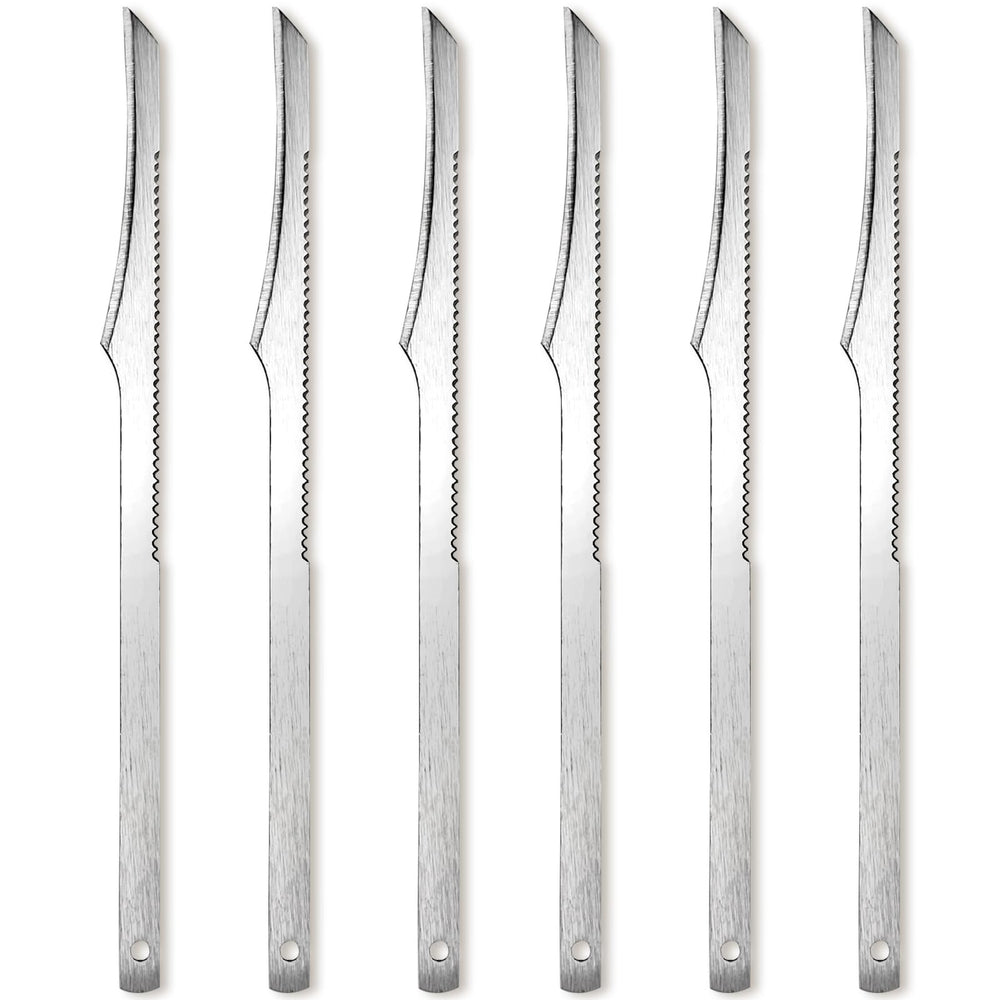 Jaasuee conjunto de seis herramientas de pedicura para pies en casa.