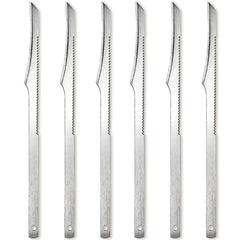 Jaasuee conjunto de seis herramientas de pedicura para pies en casa.