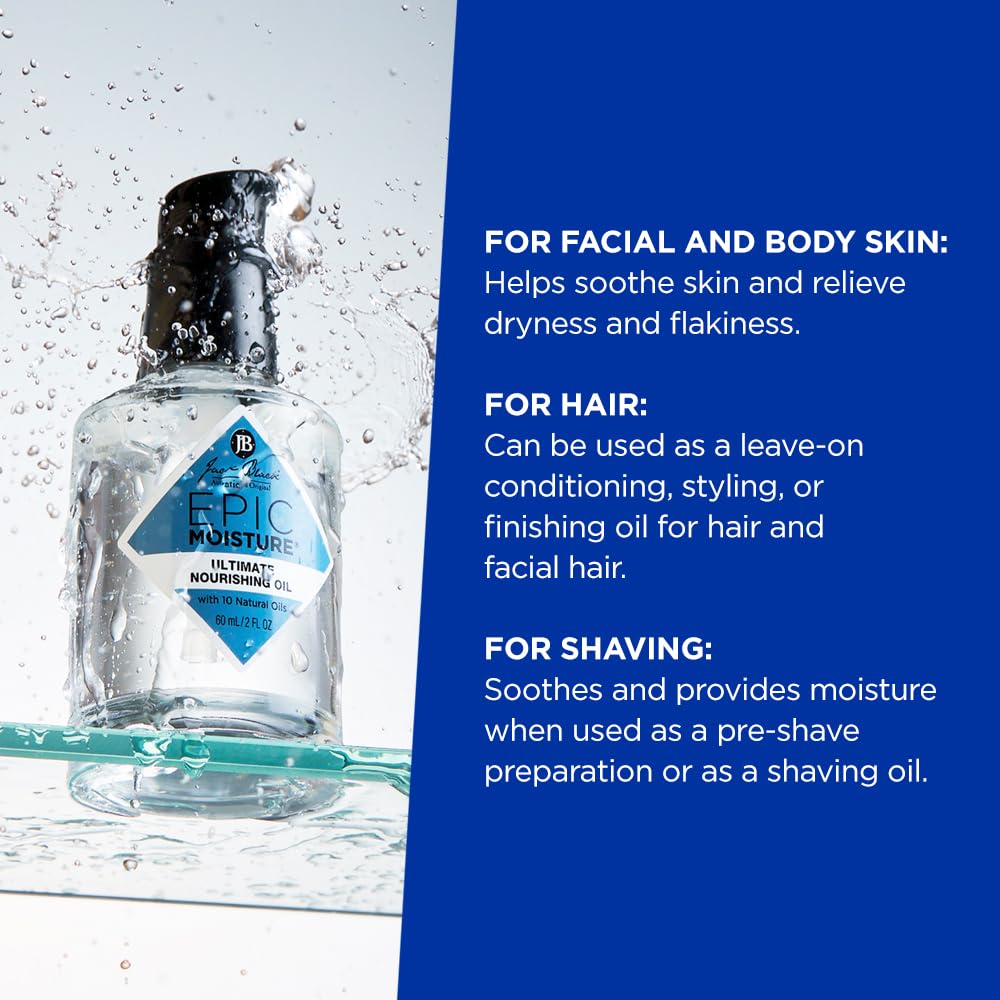 Empaque y etiqueta de Epic Moisture listo para comprar.