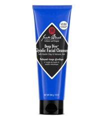 Jack Black limpiador facial glicólico con arcilla, limpieza profunda para piel normal.