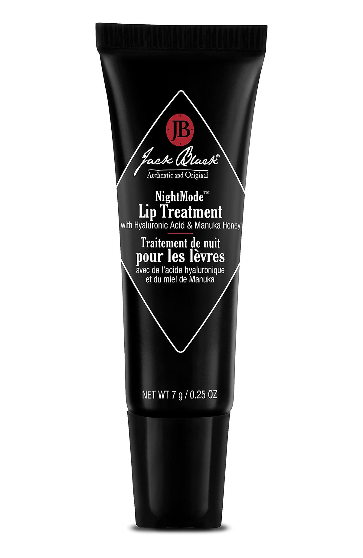 Jack Black NightMode: bote de tratamiento labial que hidrata durante la noche.