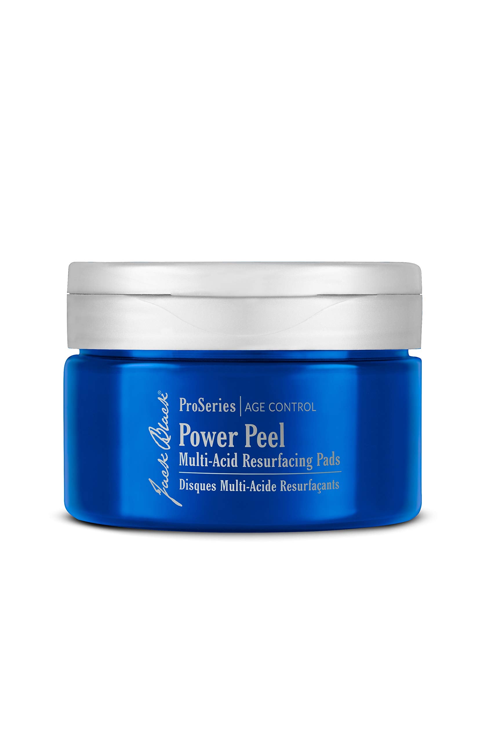 Tampons Power Peel Jack Black – exfoliation rapide et teint plus uniforme