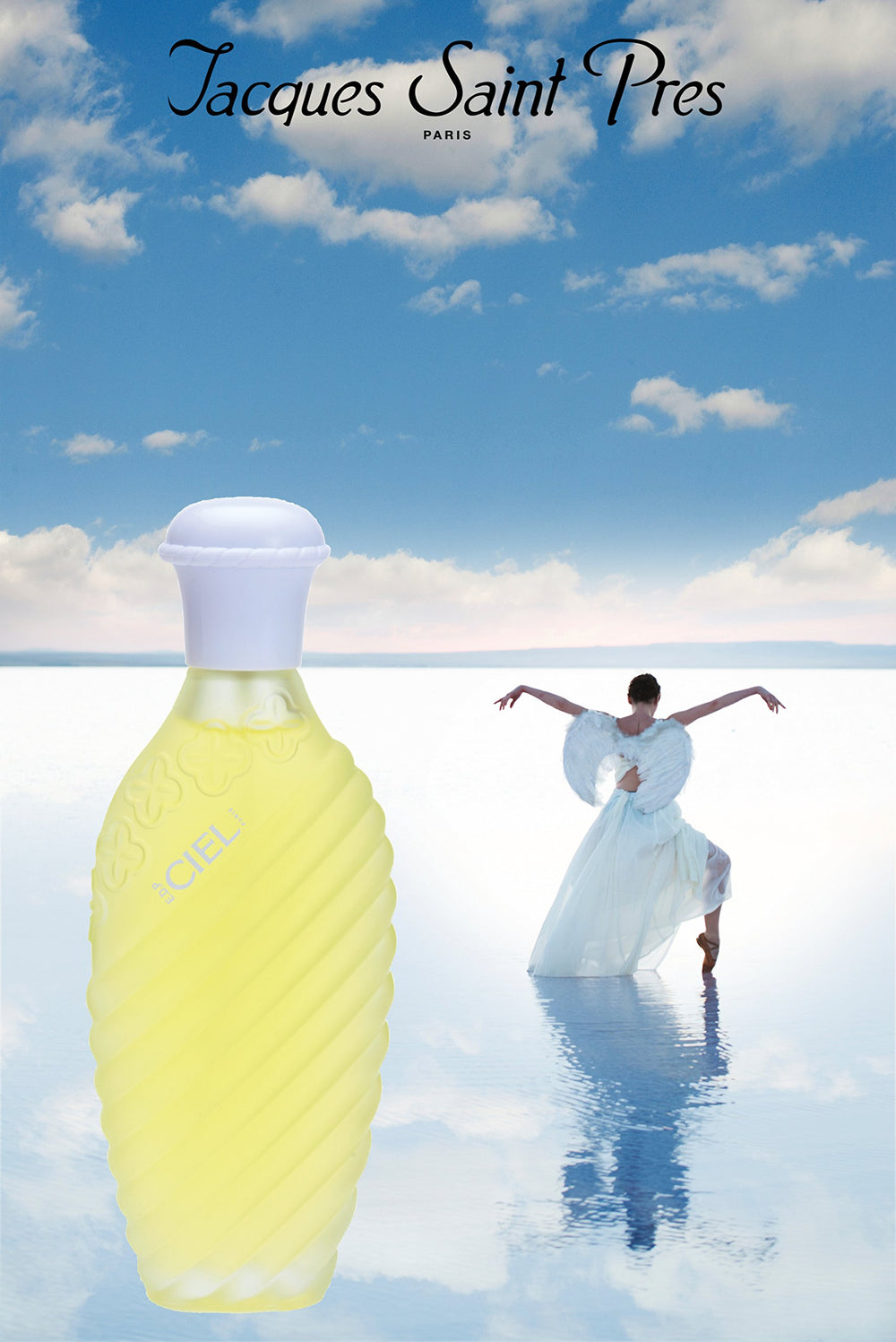 Jacques Saint Pres CIEL: notas vainilla y flores para un aroma femenino y suave.
