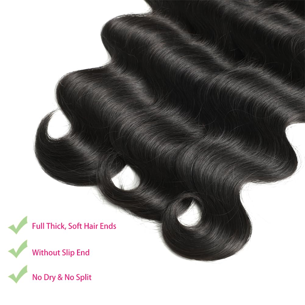 Jaliyah bundles 22 pulgadas onda cuerpo para look elegante