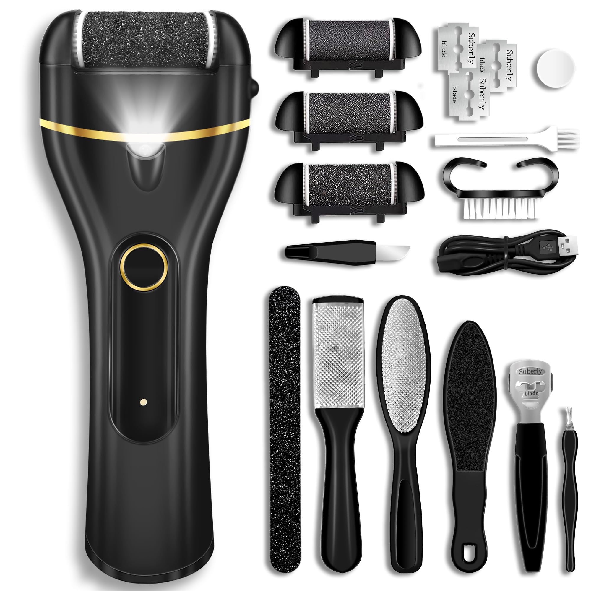 Jamestry removedor de callos para pies, kit completo para cuidado en casa