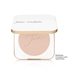 Jane Iredale PurePressed Base protección solar SPF según tono.