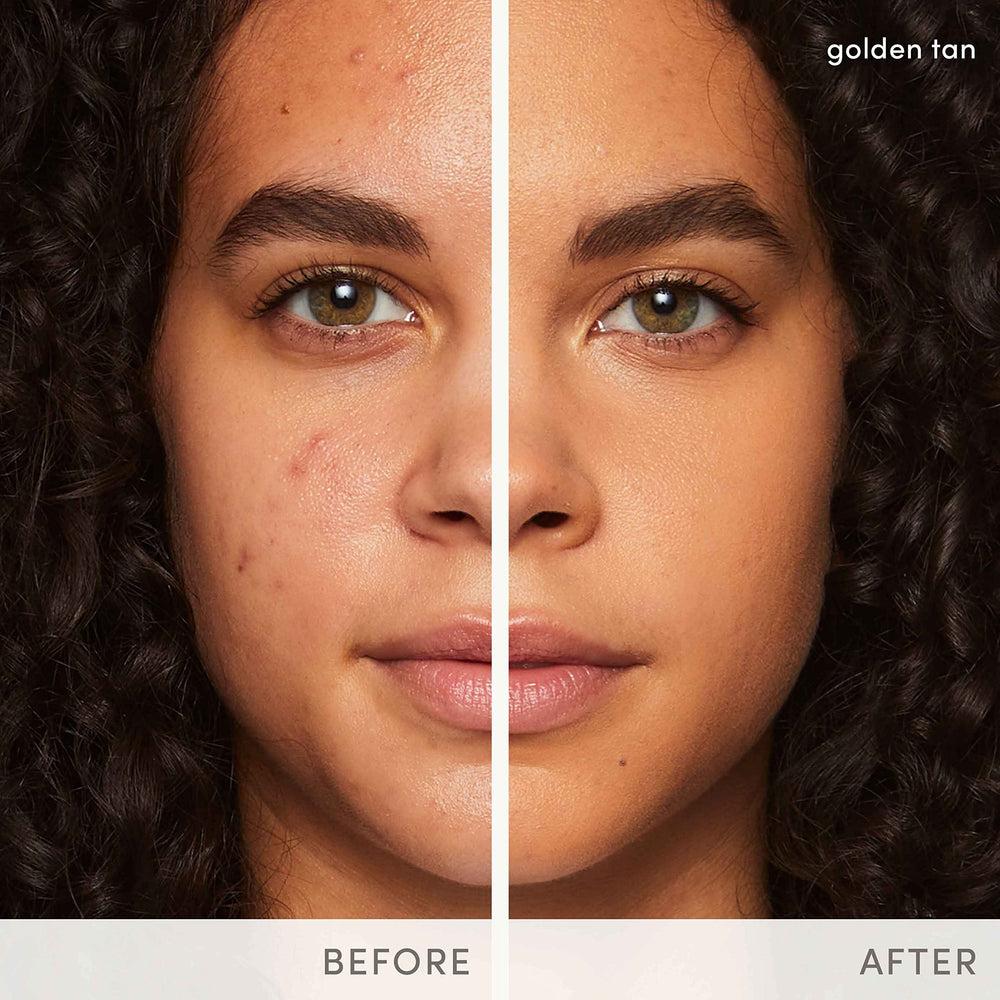 Jane Iredale PurePressed Base Refill Latte; acabado natural sin brillo excesivo.