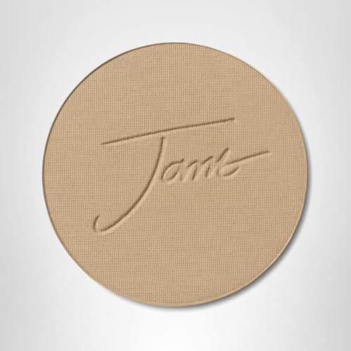 Jane Iredale PurePressed Base Refill Latte; ideal para uso diario y recargas fáciles.