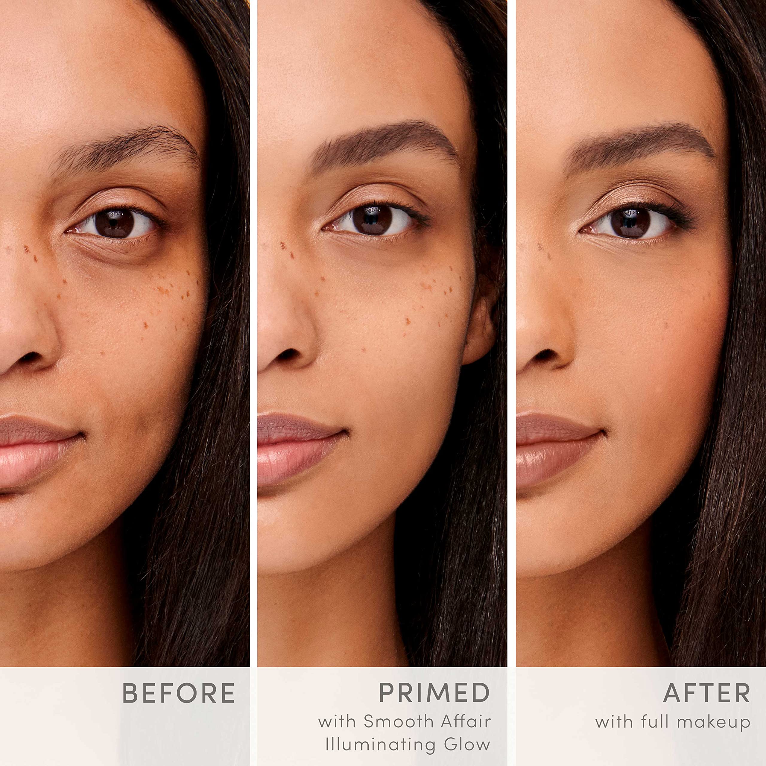 Lueur perle subtile du primer Smooth Affair pour un fini lumineux.